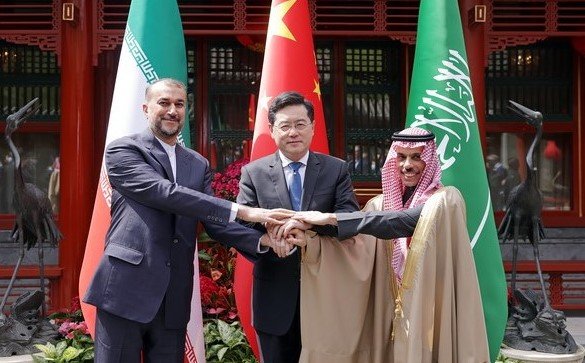 China, Iran, and Saudi Arabia: linning from East Asia to West Asia
